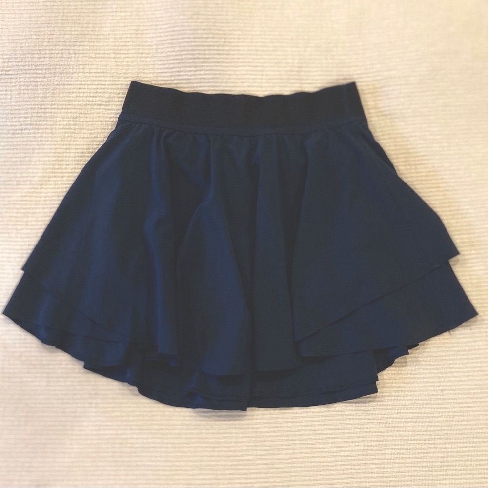 Lululemon court rival skirt long navy